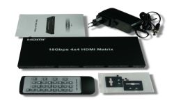 Matrix HDMI 4x4 ver. 2.0 z obsługą HDR, 4Kx2K
