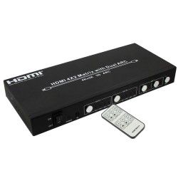 Matrix HDMI 4x2 UHD 4K 3D z...
