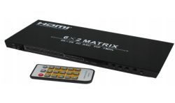 Matrix HDMI 6x2 ver. 1.4a MHL, ARC, 3D, 4Kx2K