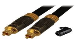 Kabel optyczny 1,5m Hi Line + Adapter kątowy