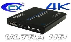 Konwerter HDMI 4K UltraHD do VGA + audio